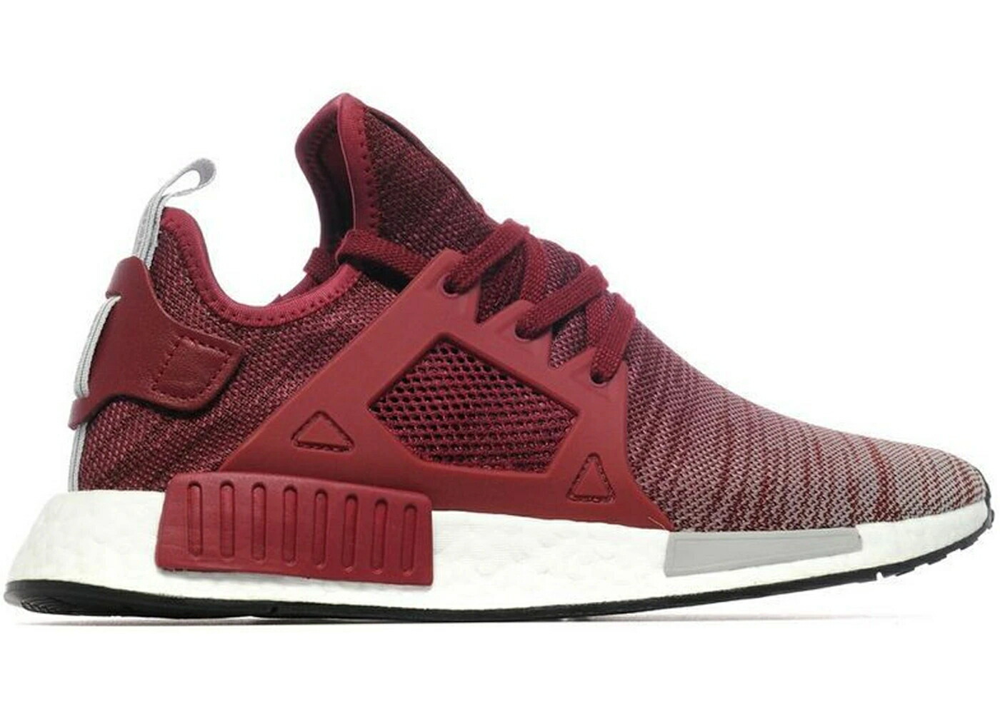 アディダス ワイン色 バーガンディー 赤 レッド 白色 ホワイト 灰色 グレー スニーカー メンズ ADIDAS NMD XR1 BURGUNDY / MYSTERY RED CLOUD WHITE GREY