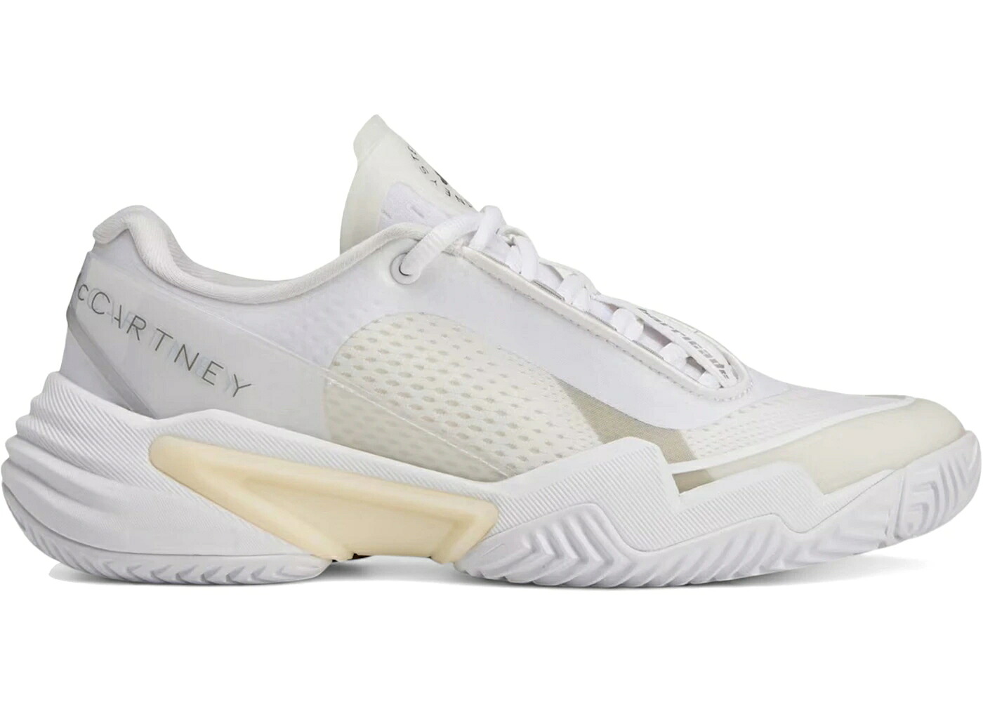 アディダス バリケード 白色 ホワイト WOMEN'S スニーカー レディース ADIDAS BARRICADE BY STELLA MCCARTNEY WHITE ALMOND MILK (WOMEN'S) / CLOUD WHITE ALMOND MILK WILLOW|スニケス