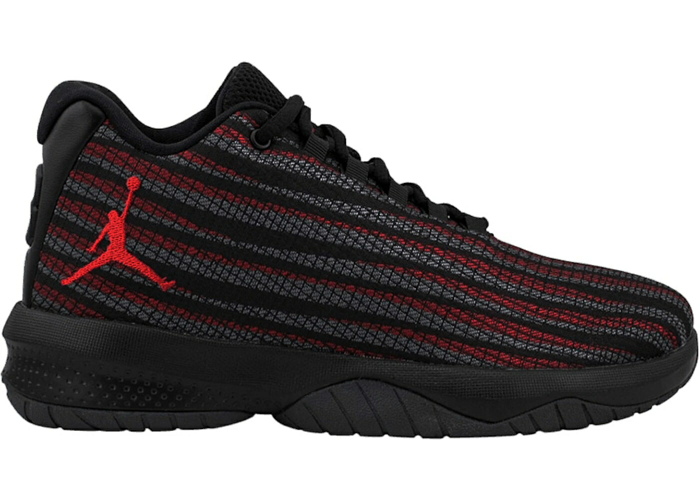 ナイキ ジョーダン 黒色 ブラック 赤 レッド 灰色 グレー B. ジュニア キッズ JORDAN FLY BLACK GYM RED DARK GREY (GS) / BLACK GYM RED DARK GREY ベビー マタニティ スニーカー