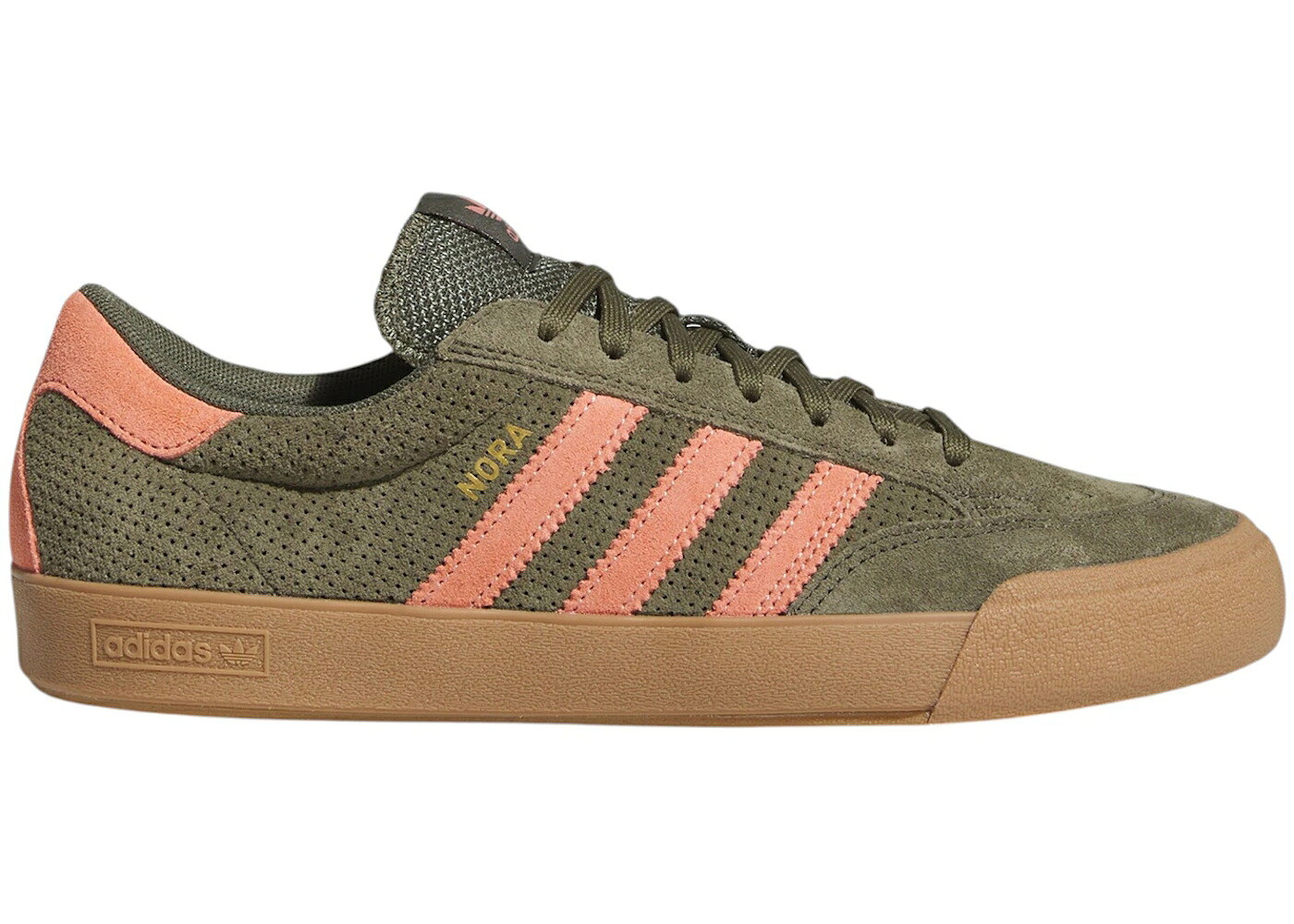 アディダス オリーブ スニーカー メンズ ADIDAS NORA OLIVE STRATA WONDER CLAY / OLIVE STRATA WONDER CLAY GUM