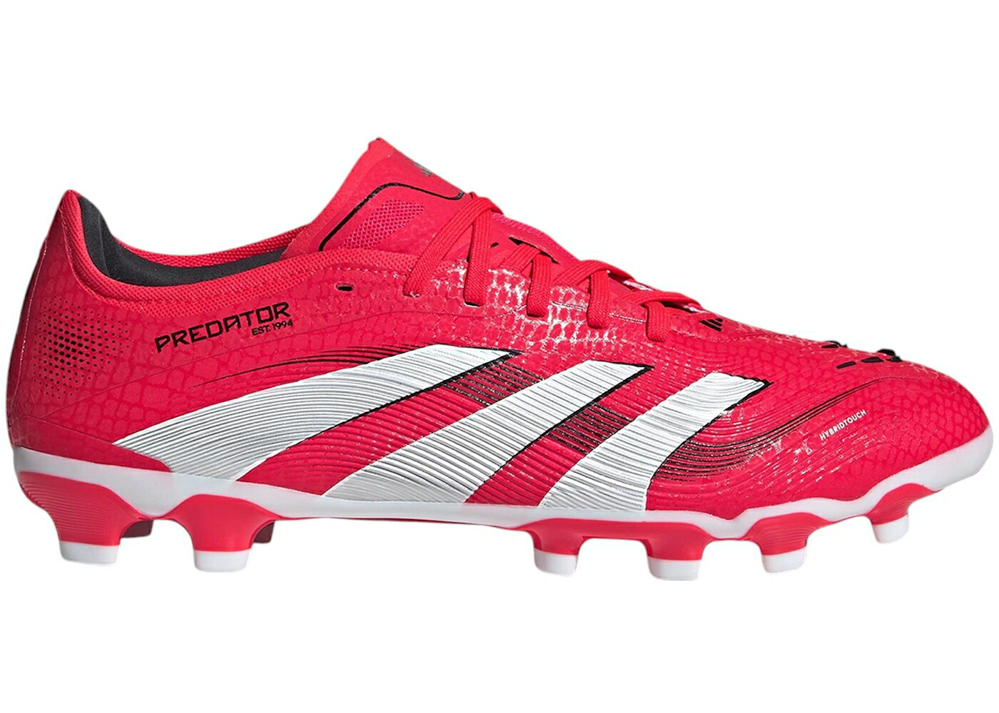 アディダス プレデター プロ 赤 レッド 白色 ホワイト コア 黒色 ブラック スニーカー メンズ ADIDAS PREDATOR PRO MG LUCID RED CLOUD WHITE CORE BLACK / LUCID RED CLOUD WHITE CORE BLACK