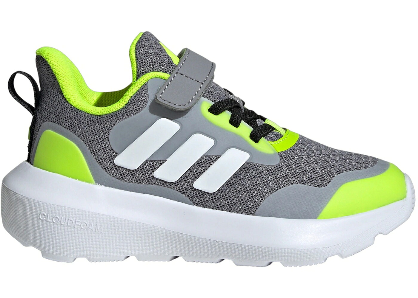 アディダス 薄墨色 薄墨色 白いこと 白いこと お坊っちゃん キッズ ADIDAS FORTARUN 3 GREY CLOUD WHITE LUCID LEMON (なおなお書き) / GREY THREE CLOUD WHITE LUCID もの言う花 マタニティ スニーカー