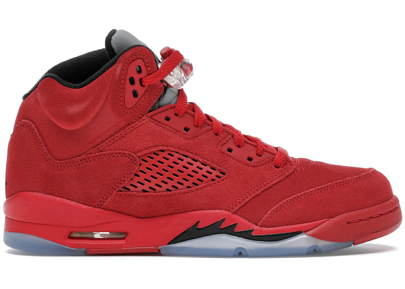 ナイキ ジョーダン 赤 赤いこと スエードクロス スウェード 黒いこと 黒いこと お坊っちゃん キッズ JORDAN 5 RETRO RED SUEDE (GS) / UNIVERSITY RED BLACK もの言う花 マタニティ スニーカー