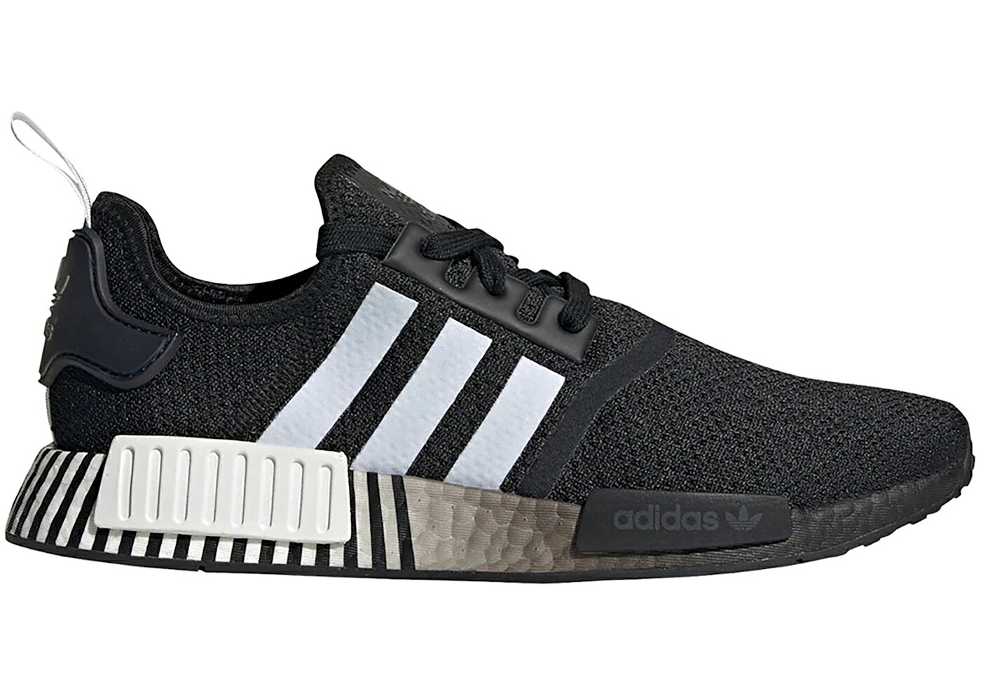 アディダス 黒いこと 黒いこと 白いこと 白いこと 中核グループ スニーカー メンズ ADIDAS NMD R1 GRADIENT MONOCHROME BLACK WHITE / CORE BLACK CLOUD WHITE CORE