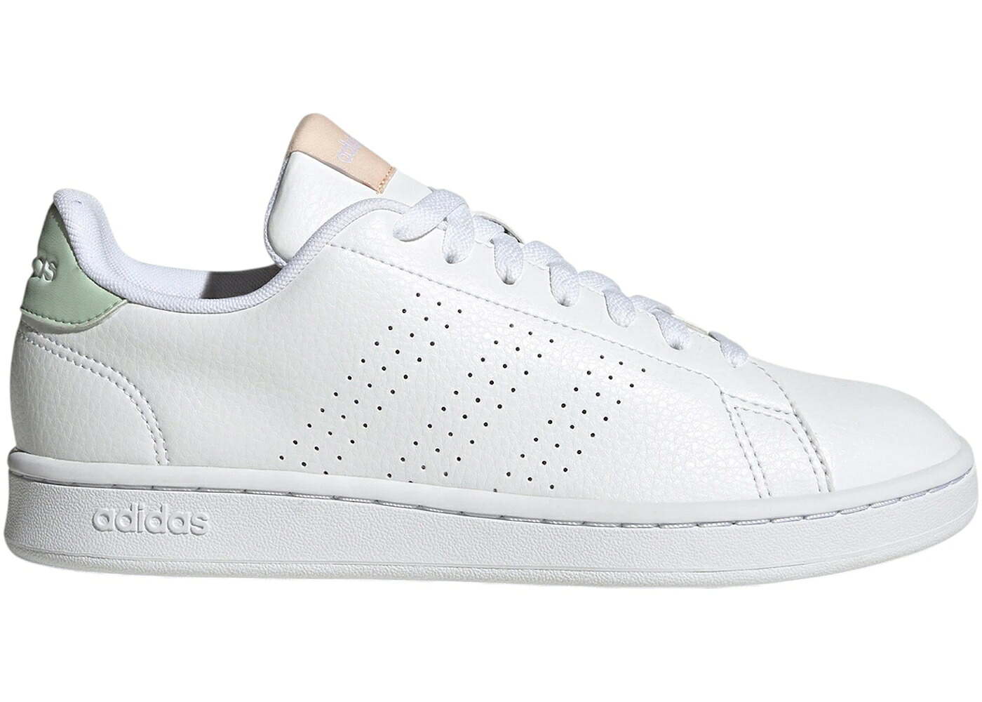 アディダス 白いこと 白いこと 緑 緑であること WOMEN\u0027S スニーカー レディース ADIDAS ADVANTAGE CLOUD WHITE LINEN GREEN (WOMEN\u0027S) / CLOUD WHITE CLOUD WHITE LINEN