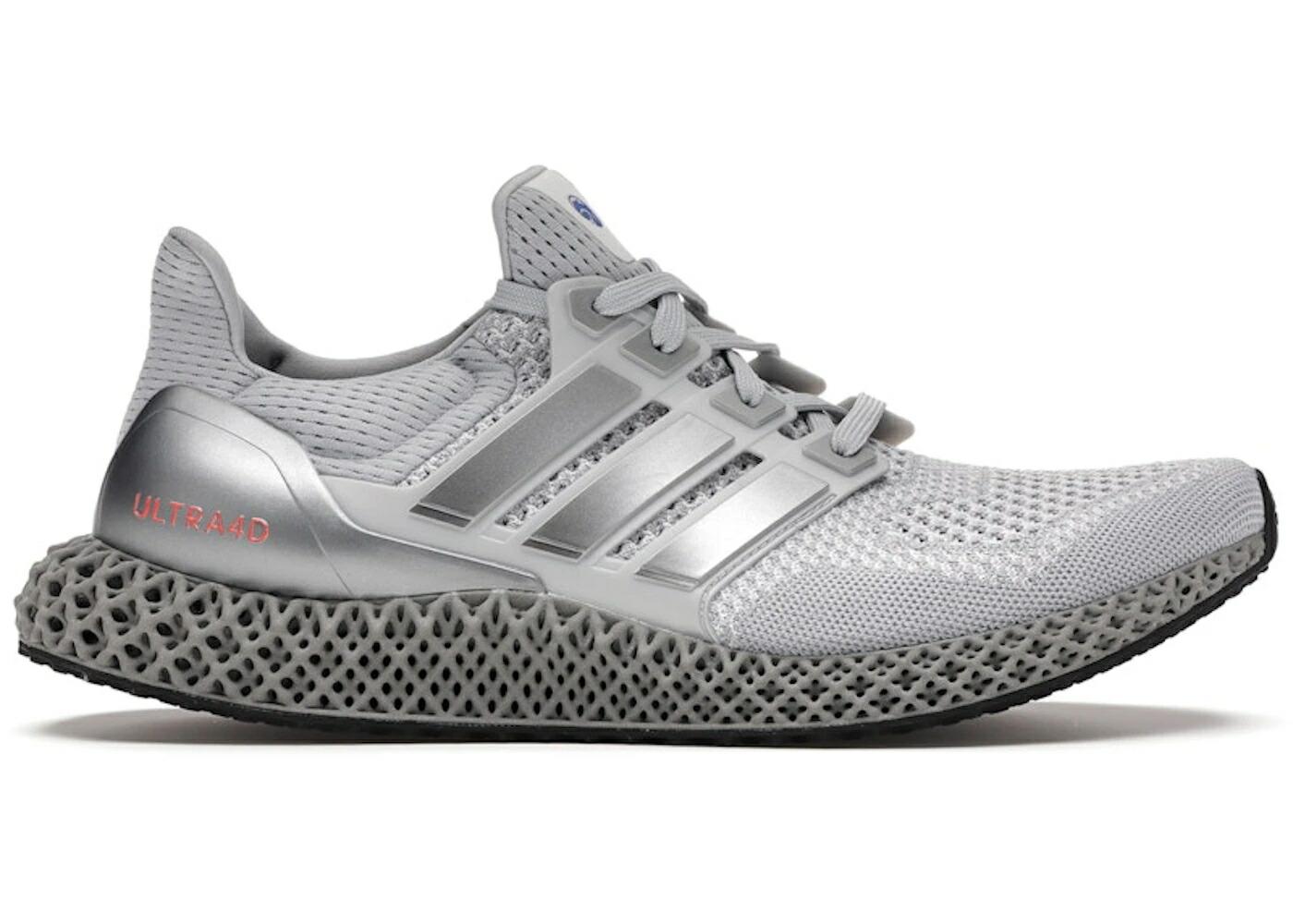アディダス ウルトラ しろがね色 しろがね色 スニーカー メンズ ADIDAS ULTRA 4D NASA HALO SILVER / HALO SILVER SILVER METALLIC
