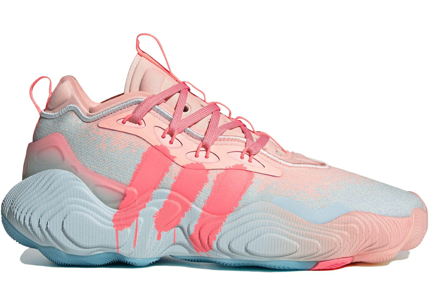 アディダス 白いこと 白いこと スニーカー メンズ ADIDAS TRAE YOUNG 3 COTTON CANDY / CLOUD WHITE CLOUD WHITE CLOUD