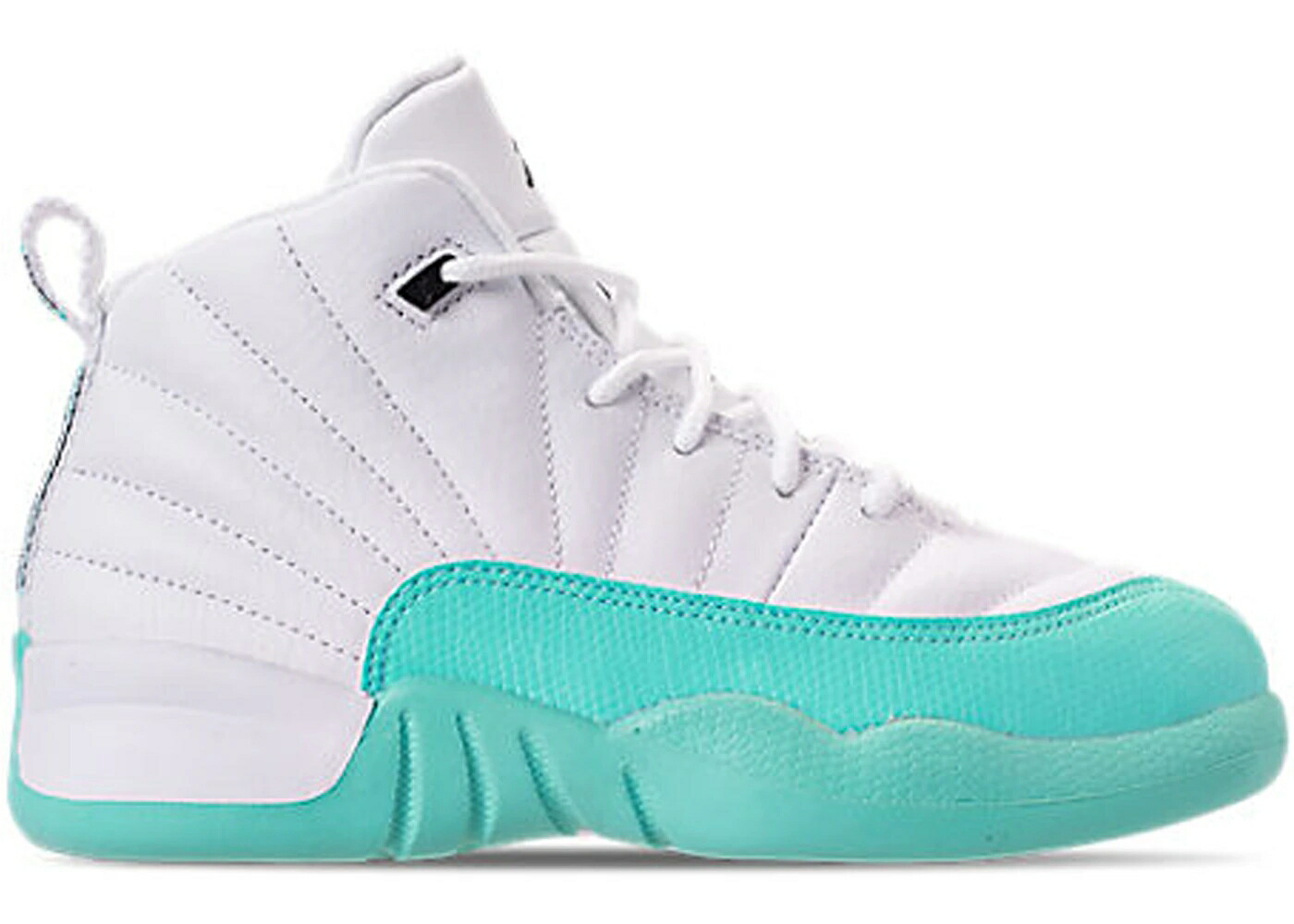 ナイキ ジョーダン アクア 白いこと 白いこと 黒いこと 黒いこと お坊っちゃん キッズ JORDAN 12 RETRO LIGHT AQUA (なおなお書き) / WHITE BLACK LIGHT AQUA もの言う花 マタニティ スニーカー
