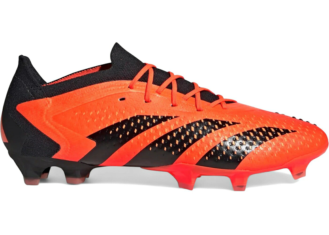 アディダス プレデター チーム 橙 オレンジ コア 黒色 ブラック ACCURACY.1 スニーカー メンズ ADIDAS PREDATOR LOW FG HEATSPAWN PACK / TEAM SOLAR ORANGE CORE BLACK