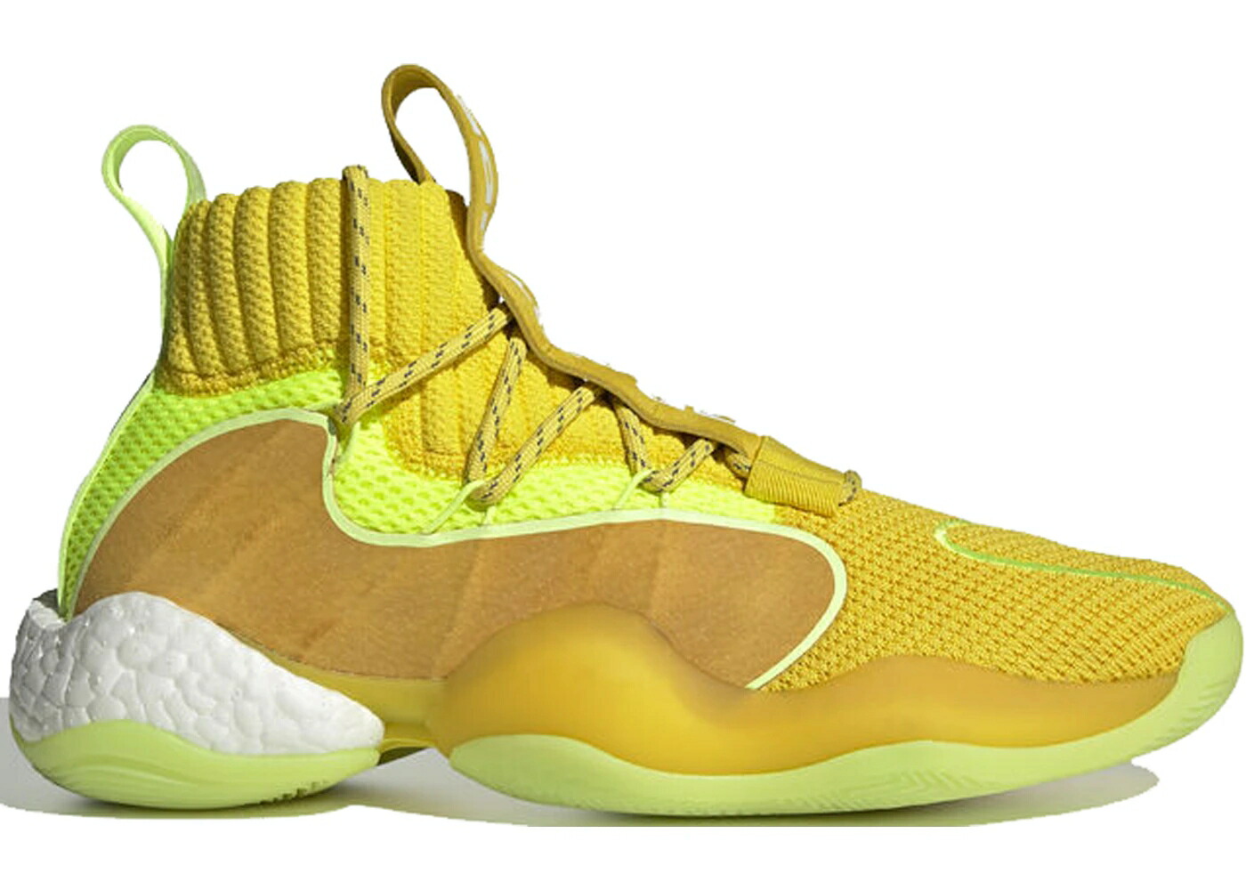 アディダス クレイジー タイム 黄色 イエロー スニーカー メンズ ADIDAS CRAZY BYW PRD PHARRELL NOW IS HER TIME YELLOW / SUPPLIER COLOUR SUPPLIER COLOUR
