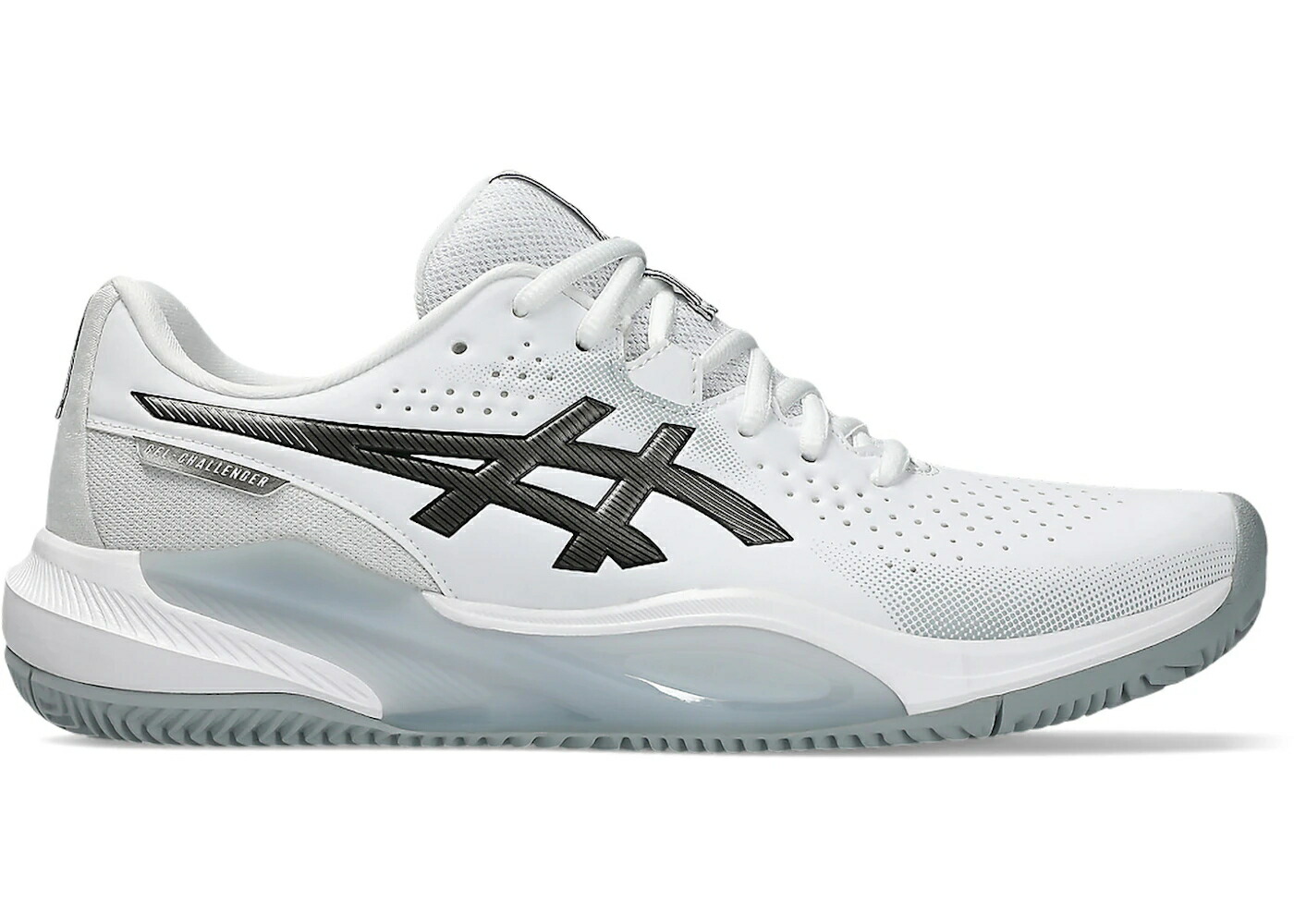 アシックス 白色 ホワイト スニーカー メンズ ASICS GEL-CHALLENGER 15 CLAY WHITE GUNMETAL / WHITE GUNMETAL