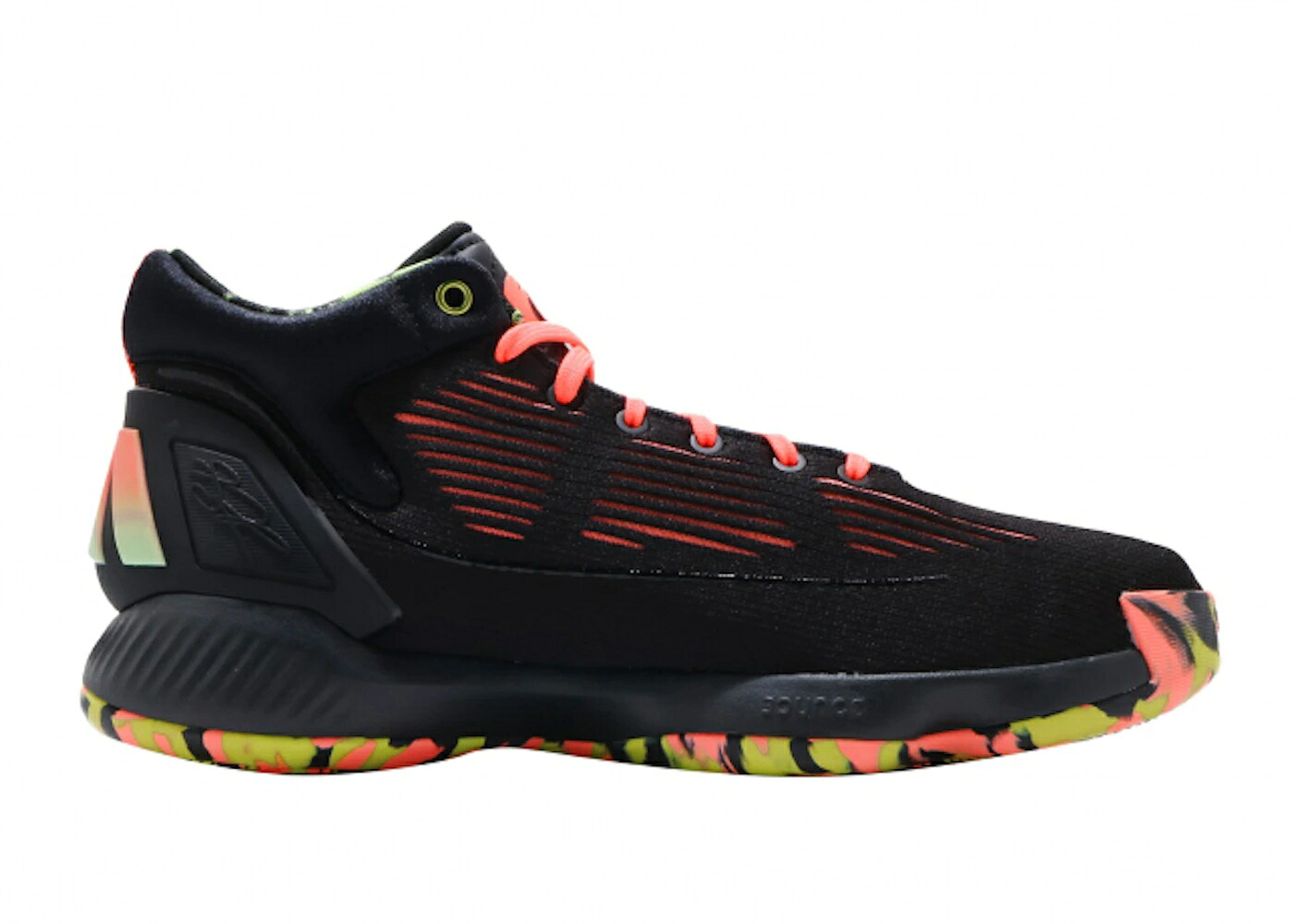 アディダス さくら色 中核グループ 黒いこと 黒いこと スニーカー メンズ ADIDAS D ROSE 10 SIGNAL CORAL / CORE BLACK SIGNAL CORAL SIGNAL
