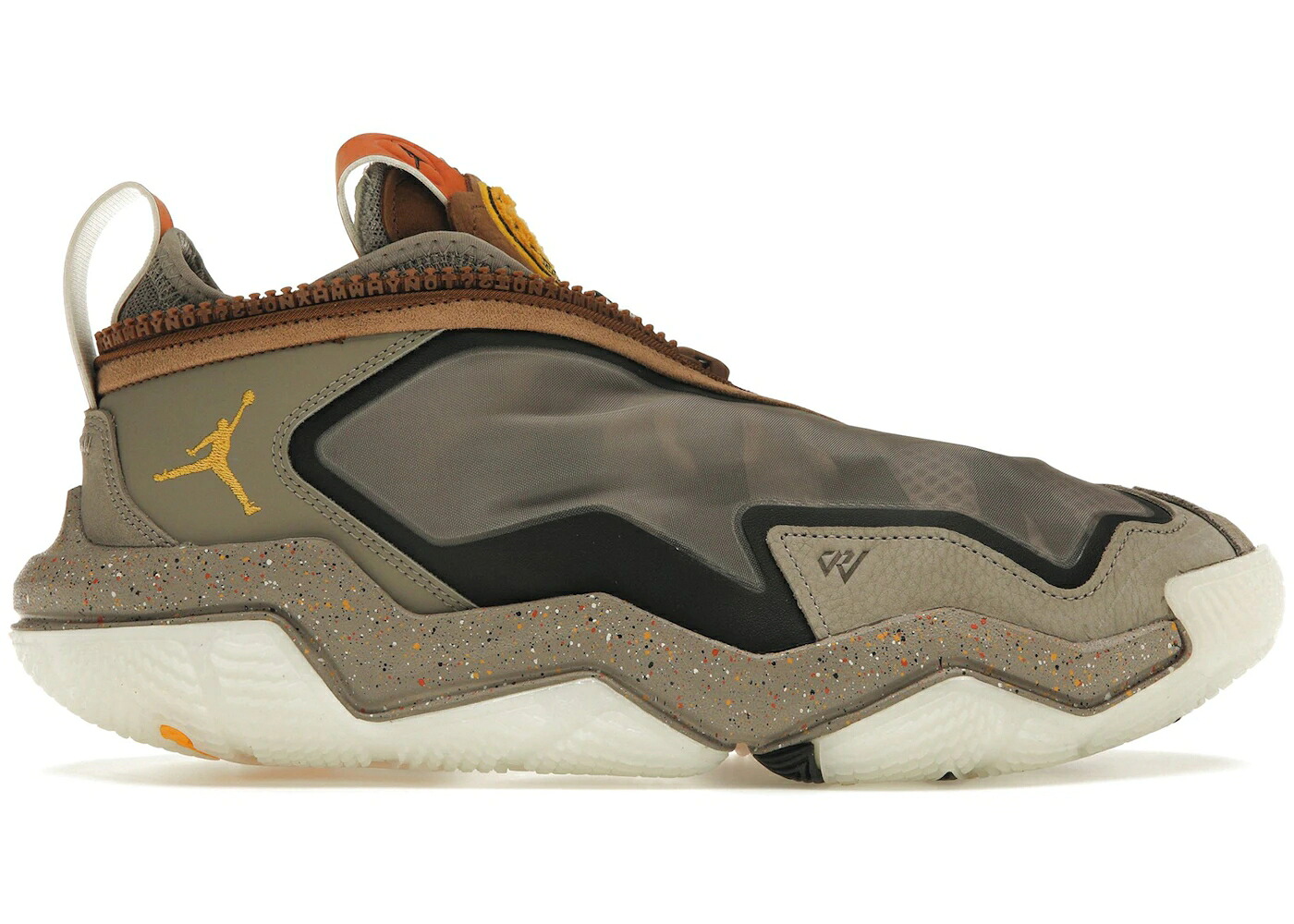 ナイキ ジョーダン 黄味がかった 黄色 ZER0.6 スニーカー メンズ JORDAN WHY NOT HONOR THE GIFT / PECAN YELLOW OCHRE PHANTOM