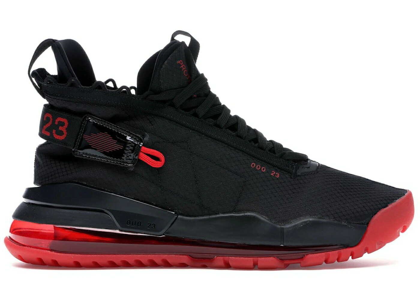 ナイキ ジョーダン マックス 黒いこと 黒いこと 赤 赤いこと プロトマックス スニーカー メンズ JORDAN PROTO MAX 720 BLACK UNIVERSITY RED / BLACK UNIVERSITY RED UNIVERSITY