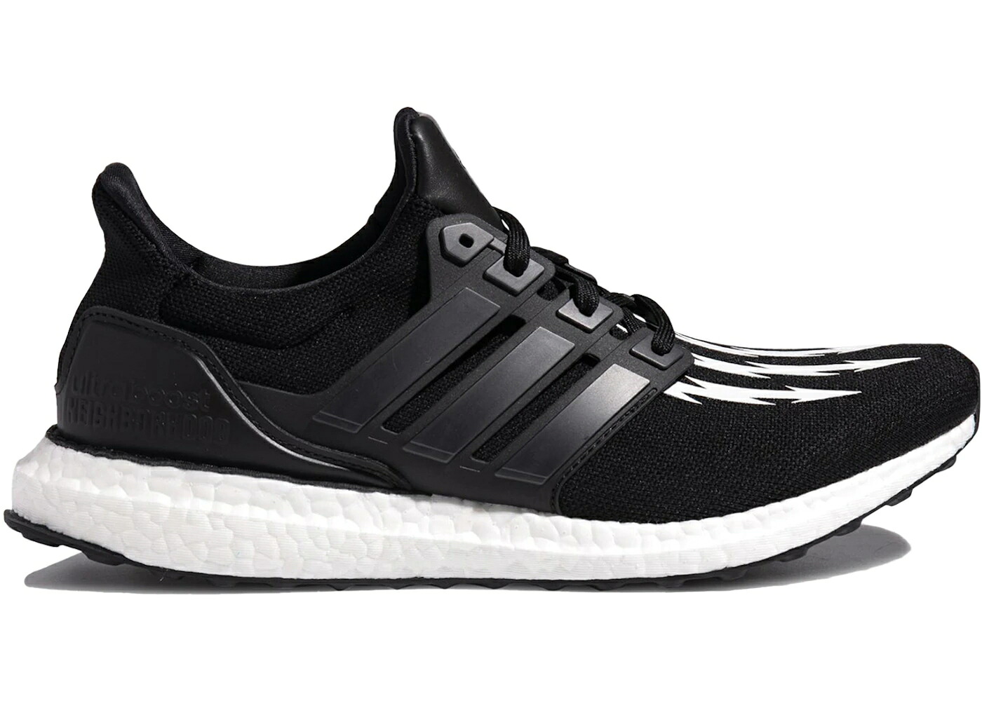 アディダス ウルトラ ブースト 黒色 ブラック 白色 ホワイト ウルトラブースト スニーカー メンズ ADIDAS ULTRA BOOST NEIGHBORHOOD BLACK / BLACK WHITE BLACK｜スニケス