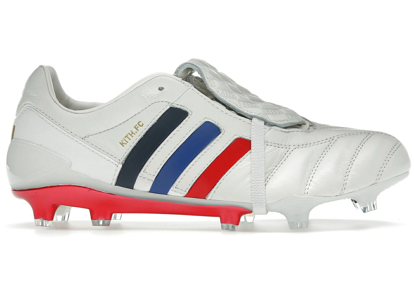 アディダス プレデター 白いこと 白いこと 赤 赤いこと 青み 青色 スニーカー メンズ ADIDAS PREDATOR MANIA FG KITH FC WHITE VIVID RED / WHITE VIVID RED ROYAL BLUE