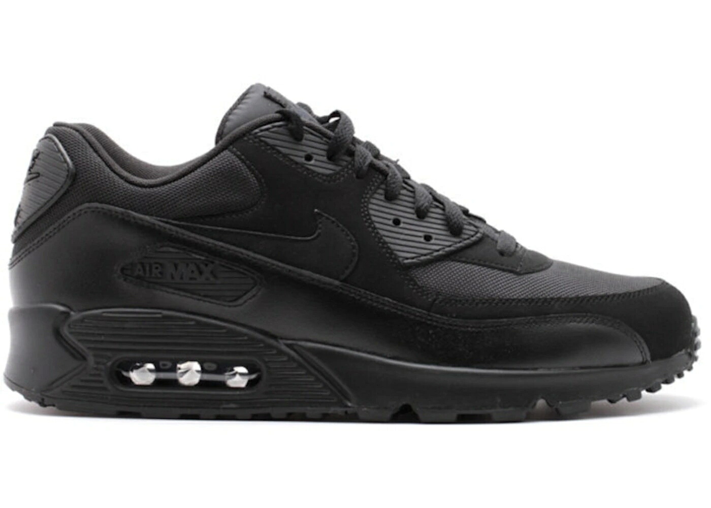 ナイキ マックス 黒色 ブラック エアマックス スニーカー メンズ NIKE AIR MAX 90 TRIPLE BLACK / BLACK BLACK BLACK