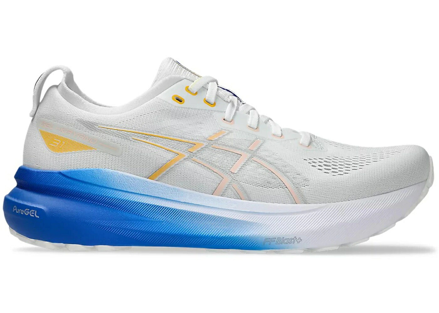 アシックス 白色 ホワイト スニーカー メンズ ASICS GEL-KAYANO 31 WHITE BREEZE / WHITE BREEZE