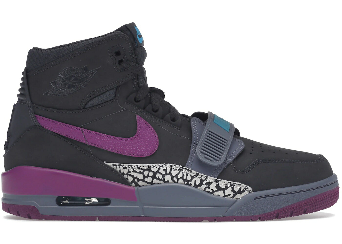 ナイキ ジョーダン レガシー 薄墨色 薄墨色 紫 パープル スニーカー メンズ JORDAN LEGACY 312 DARK GREY PURPLE / DARK GREY PURPLE SLATE