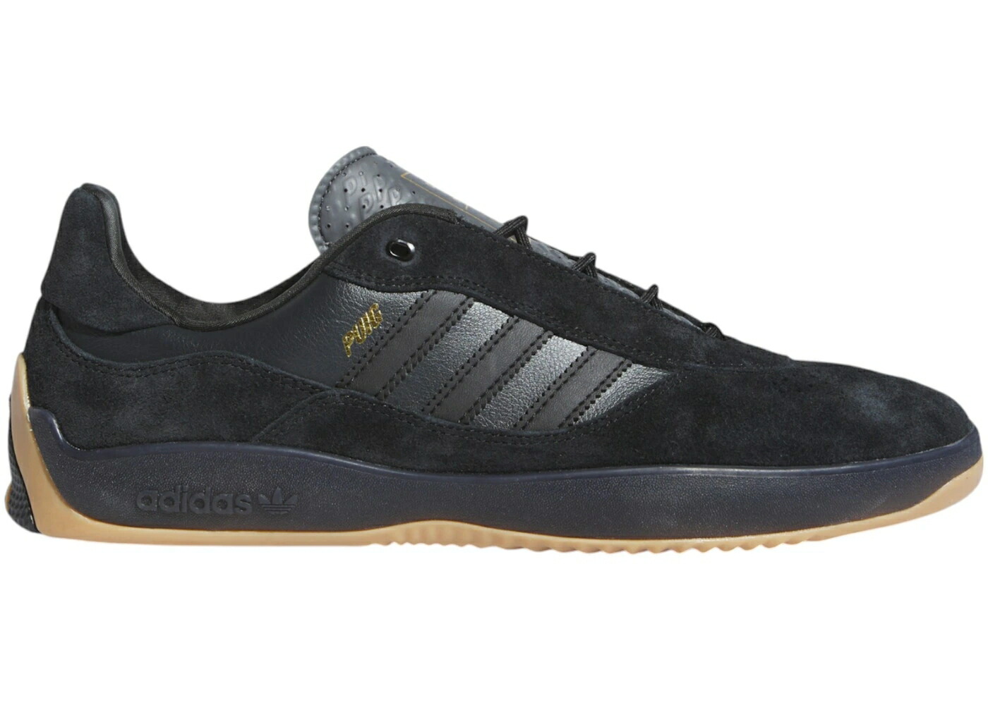 アディダス コア 黒色 ブラック カーボン ゴールド スニーカー メンズ ADIDAS PUIG CORE BLACK CARBON GOLD METALLIC / CORE BLACK CARBON GOLD METALLIC