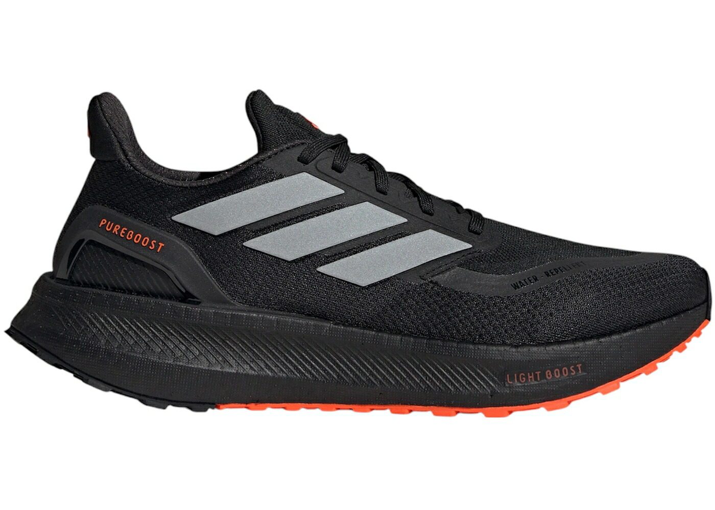 アディダス コア 黒色 ブラック インパクト 橙 オレンジ スニーカー メンズ ADIDAS PUREBOOST 5 CORE BLACK IMPACT ORANGE / CORE BLACK IMPACT ORANGE CORE