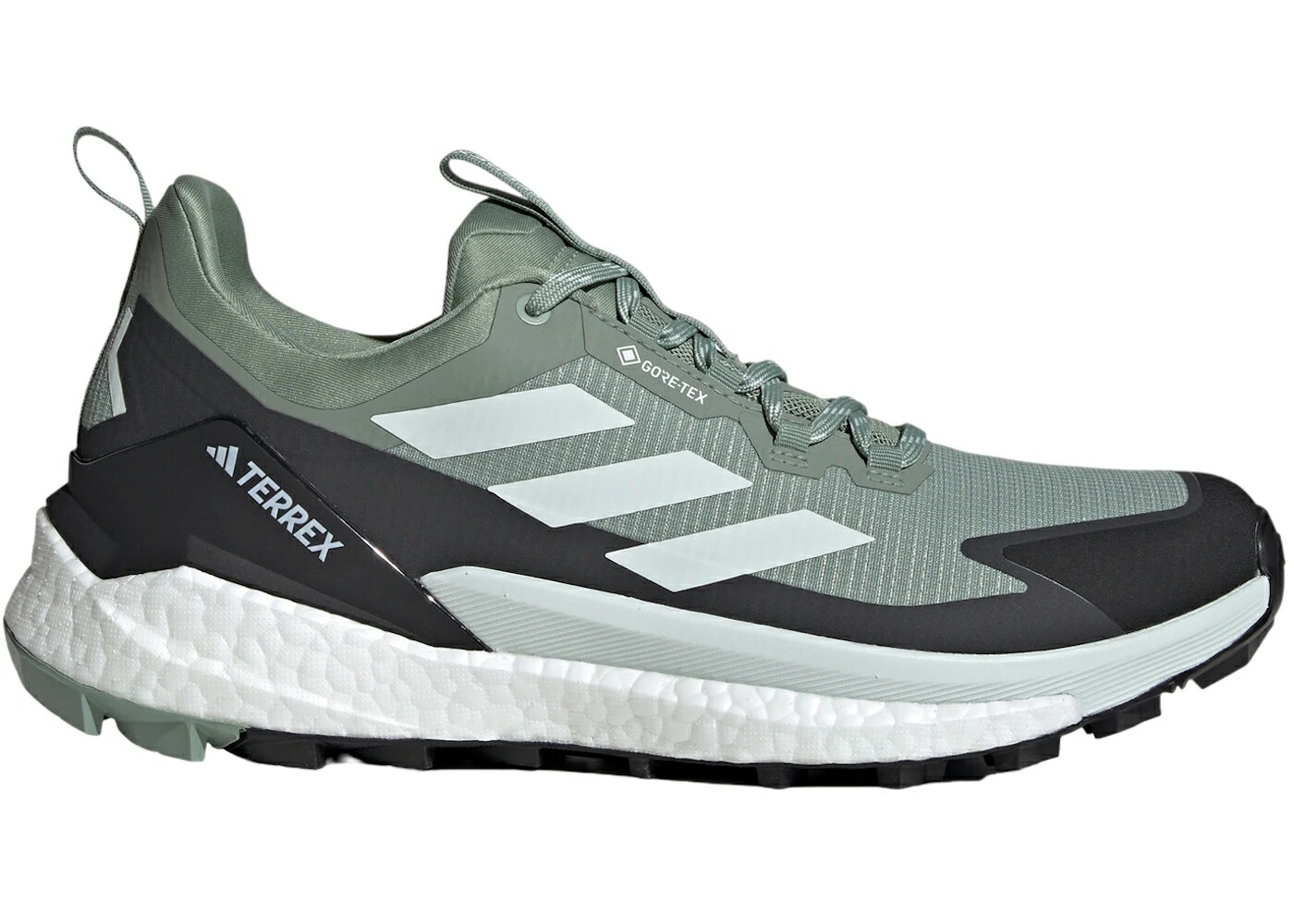 アディダス フリー ゴアテックス 銀色 シルバー 緑 グリーン 翡翠 ジェード カーボン 2.0 スニーカー メンズ ADIDAS TERREX FREE HIKER LOW GORE-TEX SILVER GREEN CRYSTAL JADE CARBON / SILVER GREEN CRYSTAL JADE CARBON｜スニケス