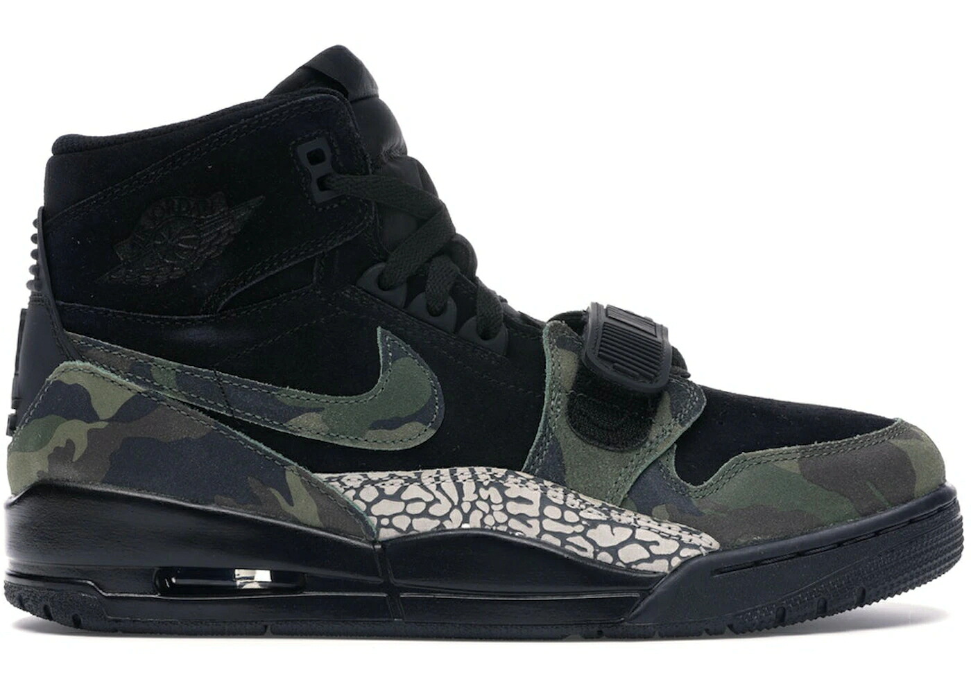 ナイキ ジョーダン レガシー 黒いこと 黒いこと 家鴨柄 緑 緑であること スニーカー メンズ JORDAN LEGACY 312 BLACK CAMO GREEN / BLACK CAMO GREEN BLACK