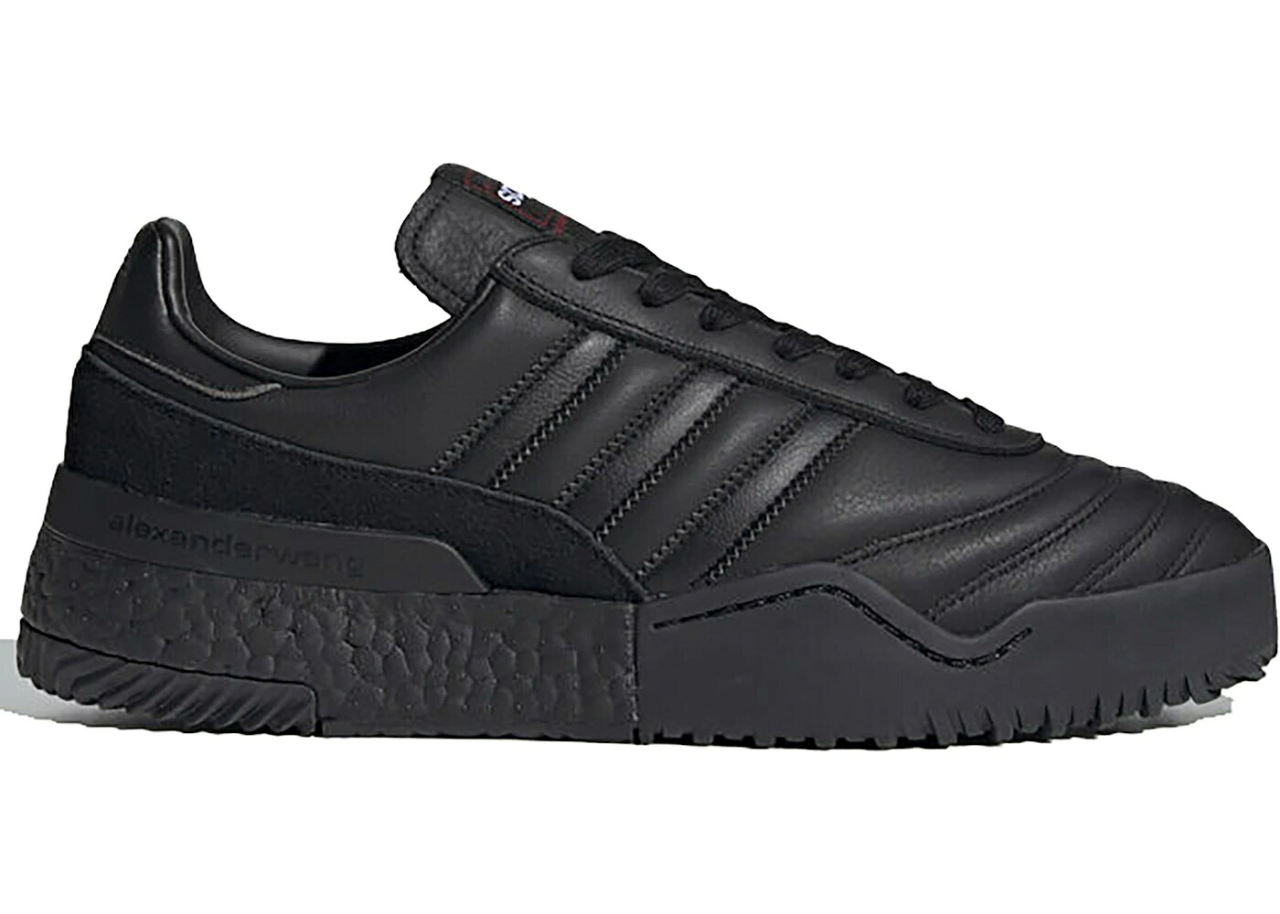 アディダス 蹴球 黒いこと 黒いこと 中核グループ スニーカー メンズ ADIDAS AW B-BALL SOCCER ALEXANDER WANG TRIPLE BLACK / CORE BLACK CORE BLACK CORE BLACK