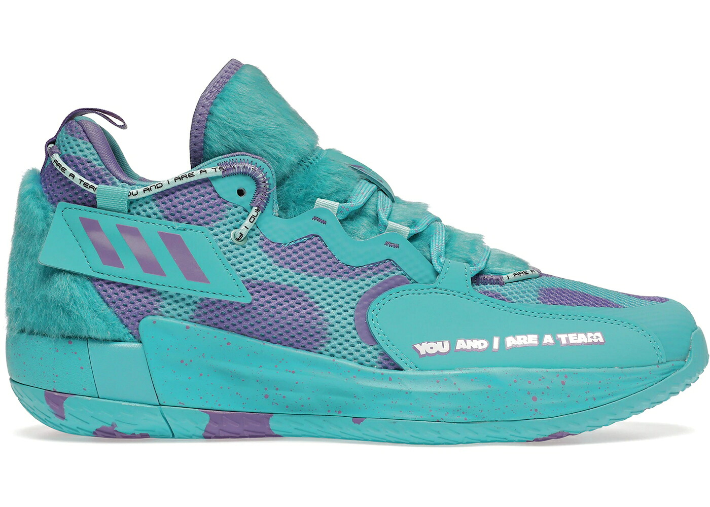 アディダス アクア INC. スニーカー メンズ ADIDAS DAME 7 EXTPLY MONSTERS SULLEY / PULSE AQUA PULSE AQUA SONIC