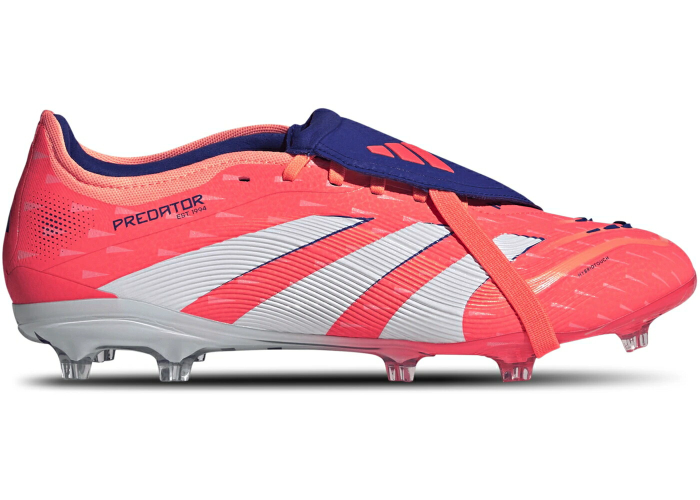 アディダス プレデター プロ 白色 ホワイト スニーカー メンズ ADIDAS PREDATOR PRO FOLD-OVER TONGUE FG CORAL BLAZE PACK / SIGNAL CORAL CLOUD WHITE BEAM