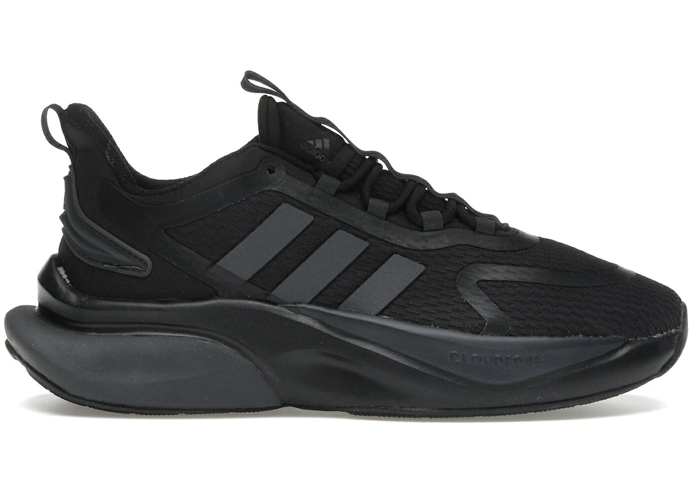 アディダス 黒いこと 黒いこと 炭素 中核グループ スニーカー メンズ ADIDAS ALPHABOUNCE PLUS BLACK CARBON / CORE BLACK CARBON CARBON