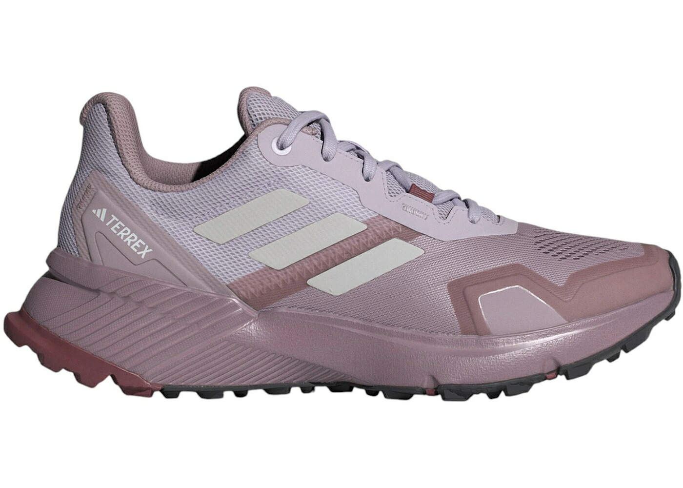 アディダス 薄墨色 薄墨色 ブドウ酒色 バーガンディー WOMEN\u0027S スニーカー レディース ADIDAS TERREX SOULSTRIDE TRAIL PRELOVED FIG GREY ONE BURGUNDY (WOMEN\u0027S) / PRELOVED FIG GREY ONE BURGUNDY