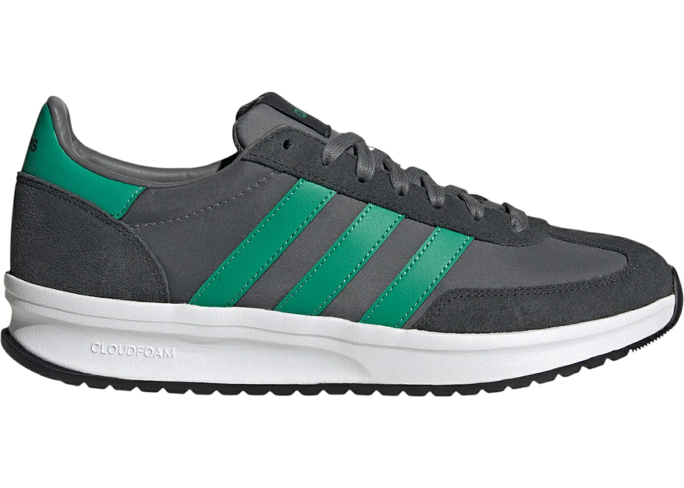 アディダス ラン 灰色 グレー コート 緑 グリーン カーボン 2.0 スニーカー メンズ ADIDAS RUN 70S GREY FOUR SEMI COURT GREEN CARBON / GREY FOUR SEMI COURT GREEN｜スニケス