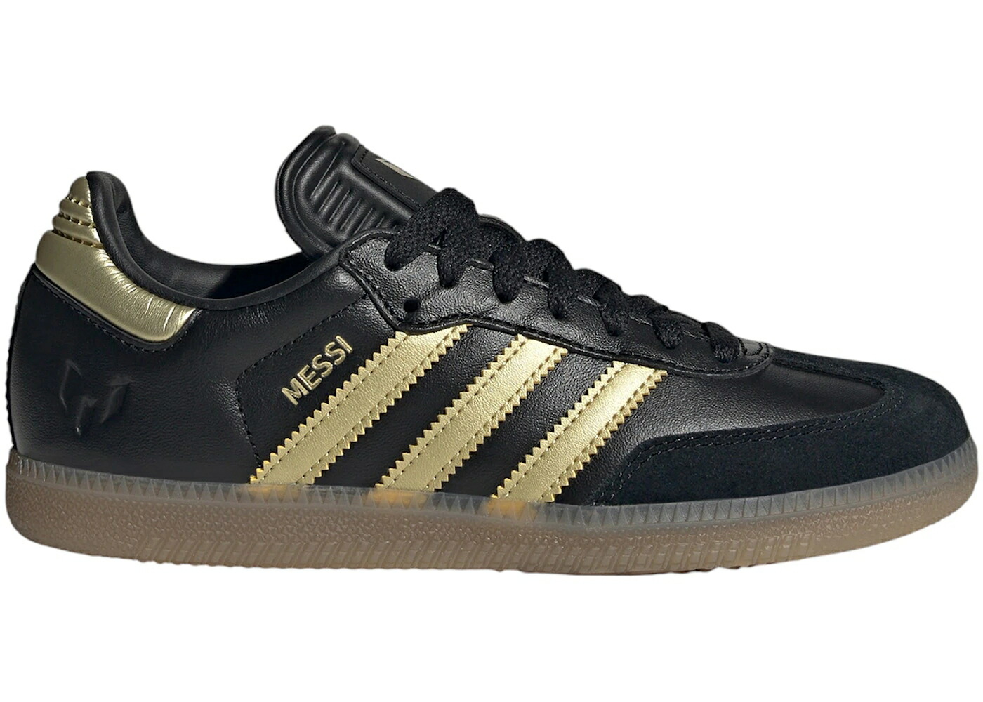アディダス サンバ 中核グループ 黒いこと 黒いこと ゴールド お坊っちゃん キッズ ADIDAS SAMBA INDOOR CORE BLACK GOLD METALLIC GUM / CORE BLACK GOLD METALLIC GUM もの言う花 マタニティ スニーカー