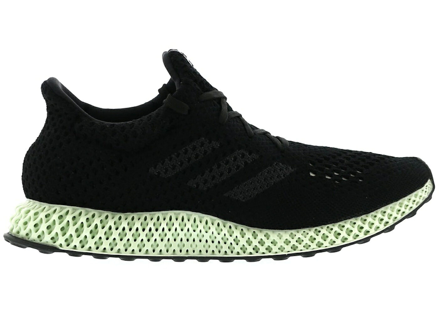 アディダス 黒色 ブラック コア 白色 ホワイト スニーカー メンズ ADIDAS FUTURECRAFT 4D BLACK / CORE BLACK FOOTWEAR WHITE|スニケス