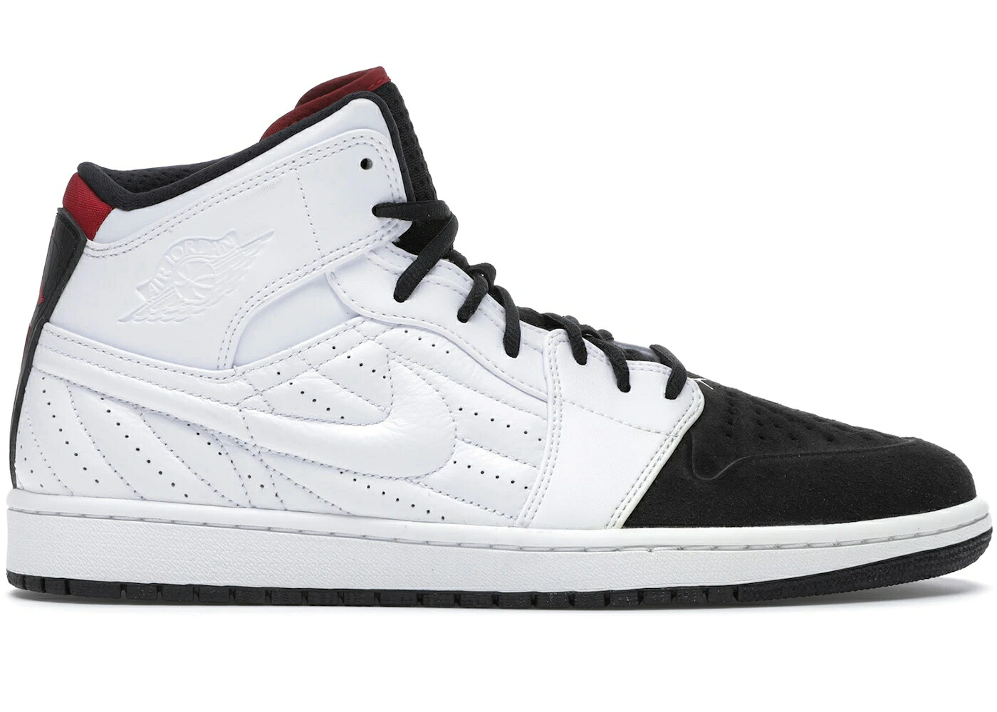 ナイキ ジョーダン 黒色 ブラック 白色 ホワイト 赤 レッド スニーカー メンズ JORDAN 1 RETRO 99 BLACK TOE / WHITE BLACK GYM RED