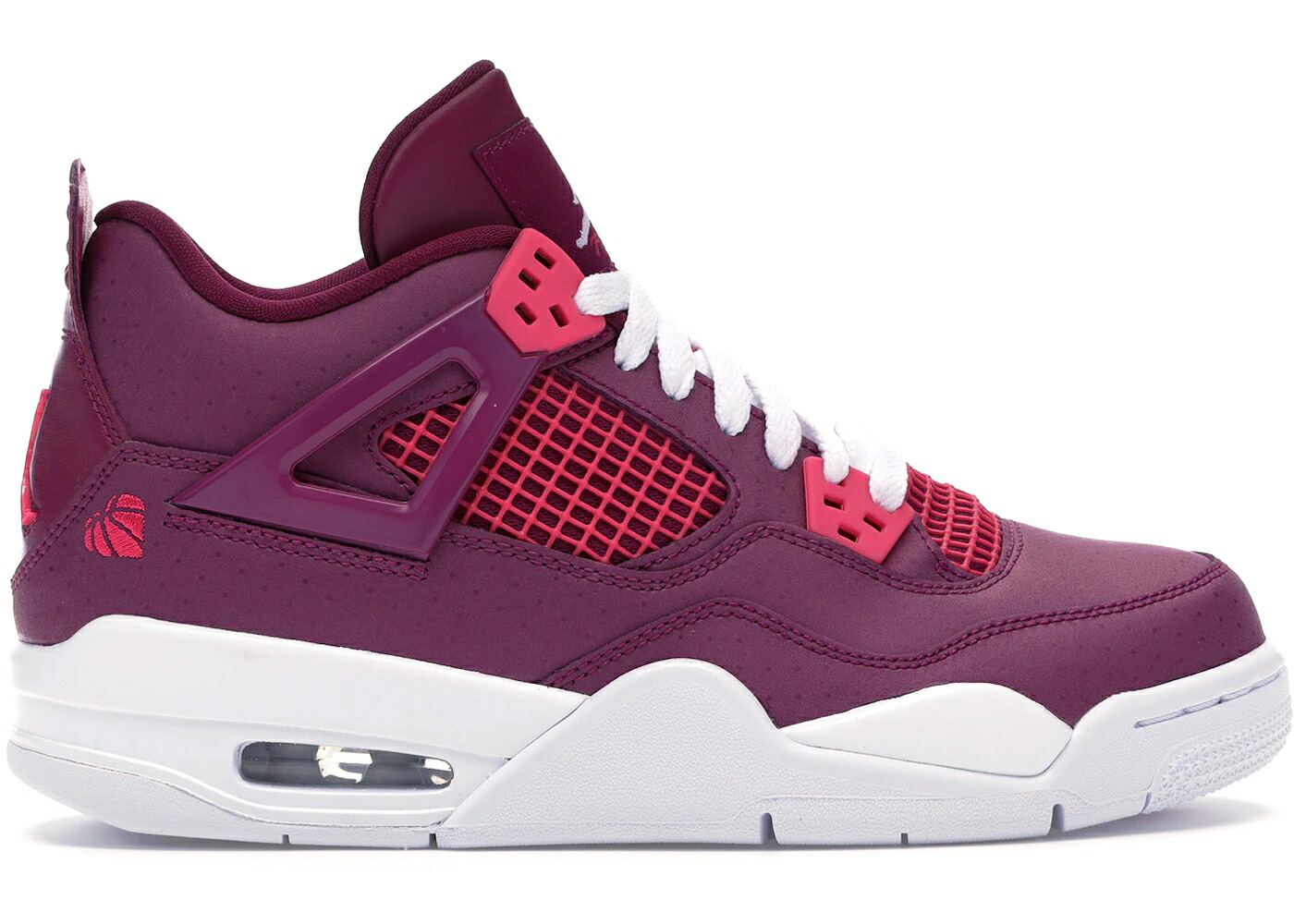 ナイキ ジョーダン 混雑時 サクラ色 白いこと 白いこと VALENTINE\u0027S お坊っちゃん キッズ JORDAN 4 RETRO DAY (2019) (GS) / TRUE BERRY RUSH PINK WHITE もの言う花 マタニティ スニーカー