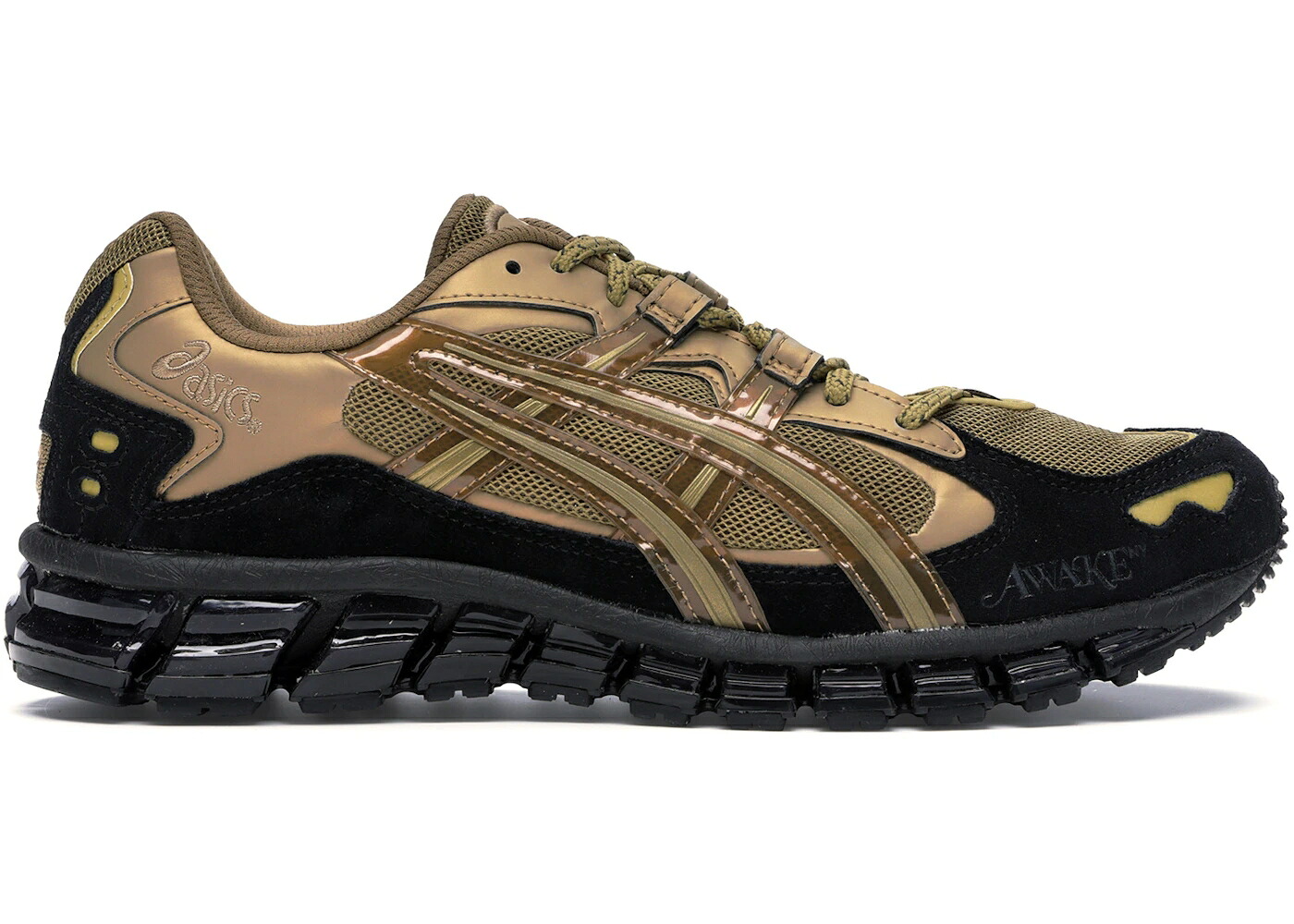アシックス ゴールド 黒いこと 黒いこと スニーカー メンズ ASICS GEL-KAYANO 5 360 AWAKE NY GOLD / GOLD BLACK