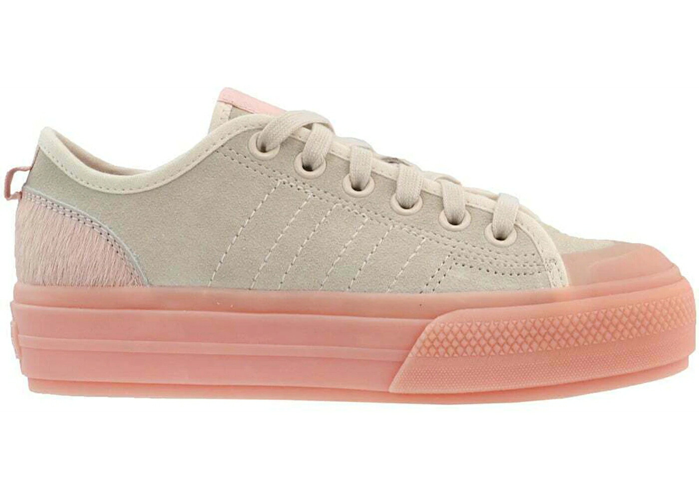 アディダス サクラ色 WOMEN\u0027S スニーカー レディース ADIDAS NIZZA RF PLATFORM LOW VAPOUR PINK (WOMEN\u0027S) / LINEN VAPOUR PINK VAPOUR PINK