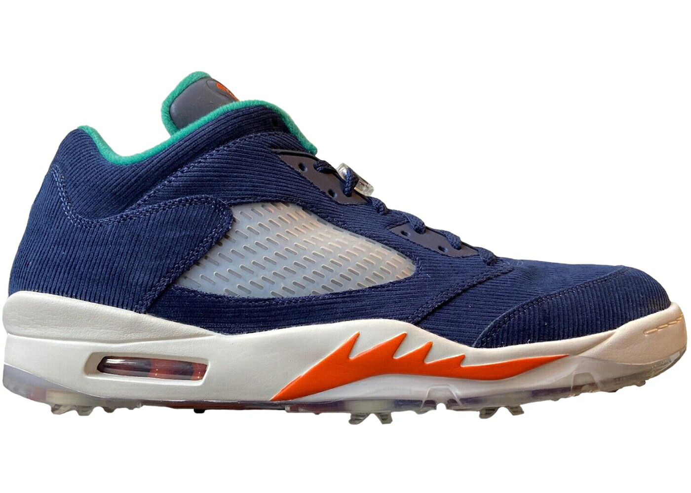 ナイキ ジョーダン ゴルフ スニーカー メンズ JORDAN 5 LOW GOLF NRG LUCKY GOOD / OBSIDIAN STARFISH｜スニケス