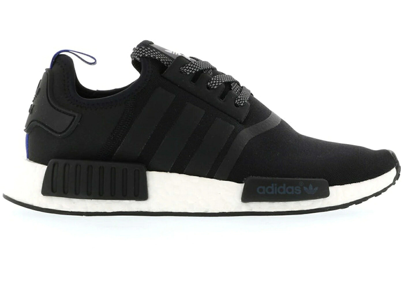 アディダス 青色 ブルー コア 黒色 ブラック 白色 ホワイト スニーカー メンズ ADIDAS NMD R1 BLUE TAB / CORE BLACK CORE BLACK WHITE