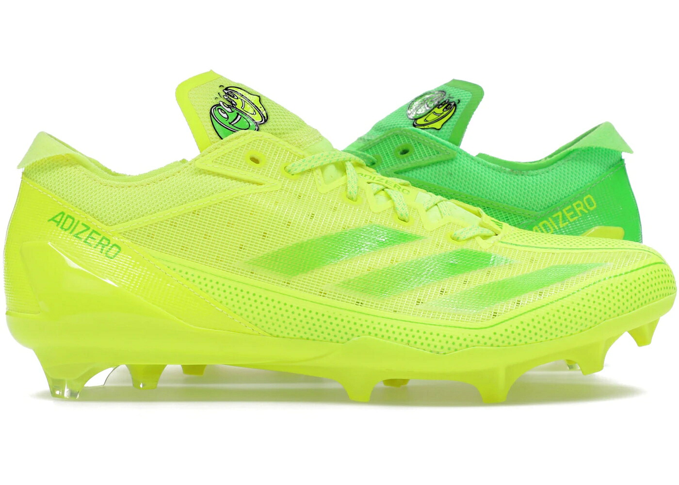 アディダス アディゼロ 野球クラブ 緑 緑であること 黄味がかった 黄色 スニーカー メンズ ADIDAS ADIZERO ELECTRIC SNACK ATTACK TEAM SOLAR GREEN YELLOW / TEAM SOLAR GREEN TEAM SOLAR