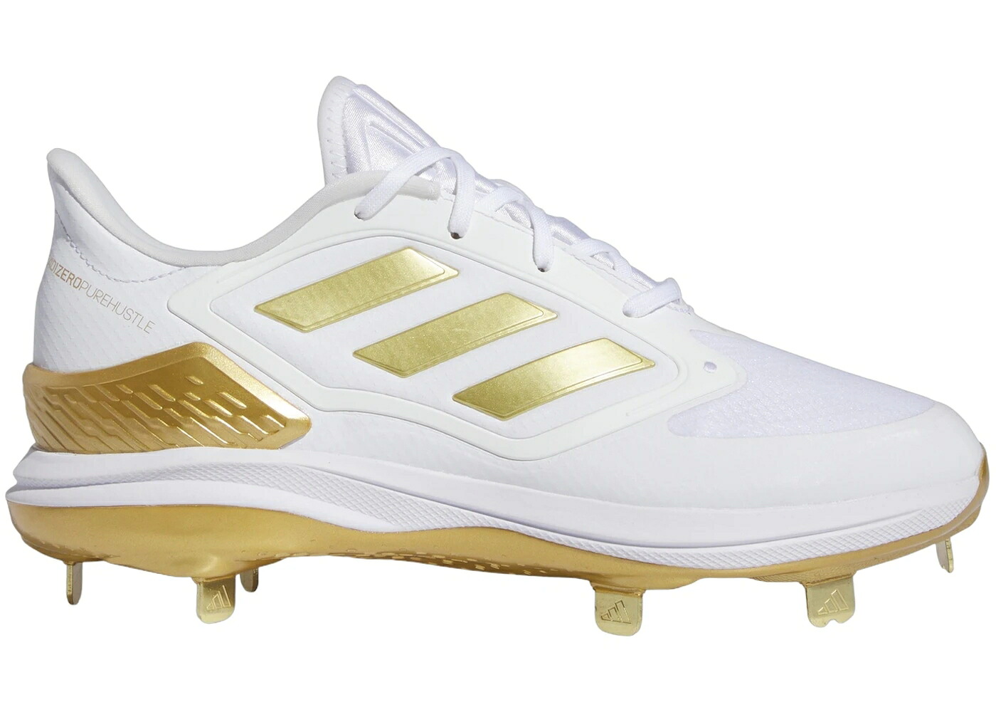 アディダス アディゼロ エリート 白いこと 白いこと ゴールド WOMEN\u0027S スニーカー レディース ADIDAS ADIZERO PUREHUSTLE 3 ELITE CLOUD WHITE GOLD METALLIC (WOMEN\u0027S) / CLOUD WHITE GOLD METALLIC GOLD