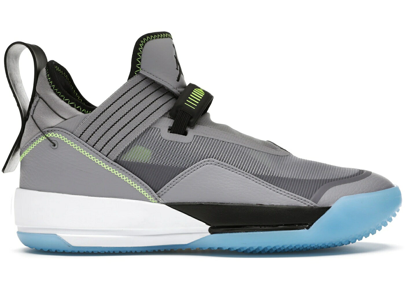 ナイキ ジョーダン 薄墨色 シメント 薄墨色 黒いこと 黒いこと スニーカー メンズ JORDAN XXXIII SE CEMENT GREY / CEMENT GREY BLACK SAIL VOLT