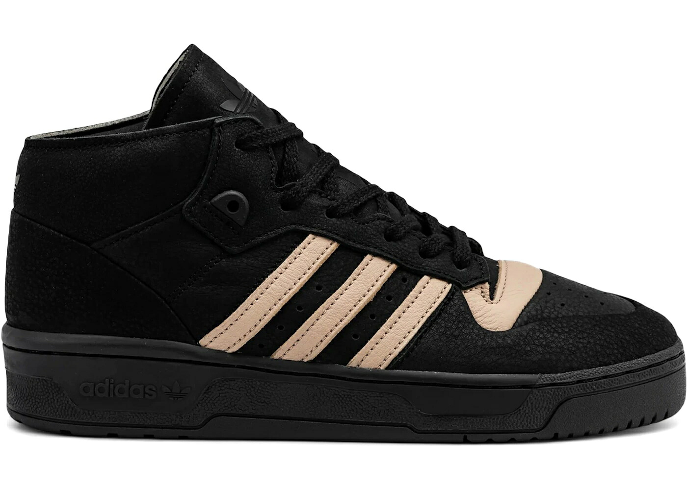 アディダス ミッド 黒いこと 黒いこと パール 中核グループ スニーカー メンズ ADIDAS RIVALRY MID 001 BLACK ASH PEARL / CORE BLACK ASH PEARL CORE BLACK メンズ靴-靴