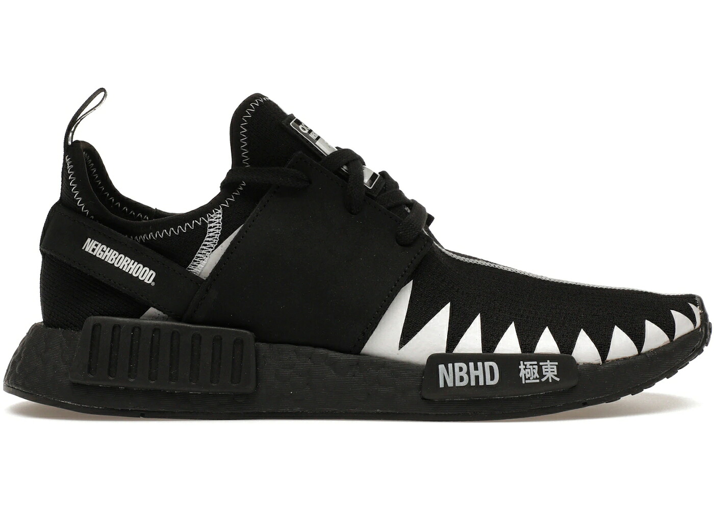アディダス 中核グループ 黒いこと 黒いこと 白いこと 白いこと スニーカー メンズ ADIDAS NMD R1 NEIGHBORHOOD CORE BLACK / CORE BLACK FOOTWEAR WHITE CORE