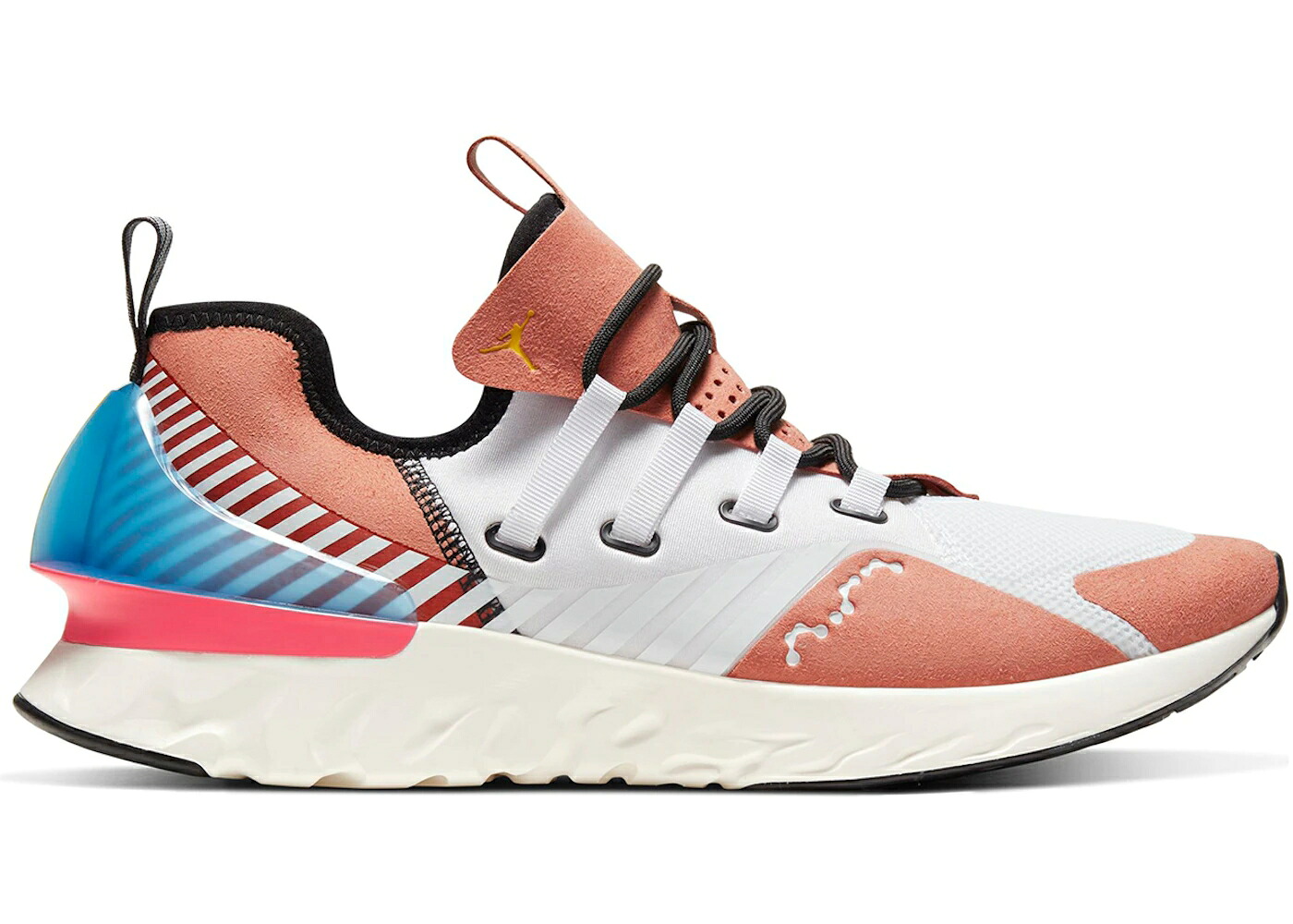ナイキ ジョーダン リアクト 白色 ホワイト ゴールド 青色 ブルー スニーカー メンズ JORDAN REACT HAVOC SE JSP WHITE METALLIC GOLD TERRA BLUSH BLUE / WHITE METALLIC GOLD TERRA BLUSH
