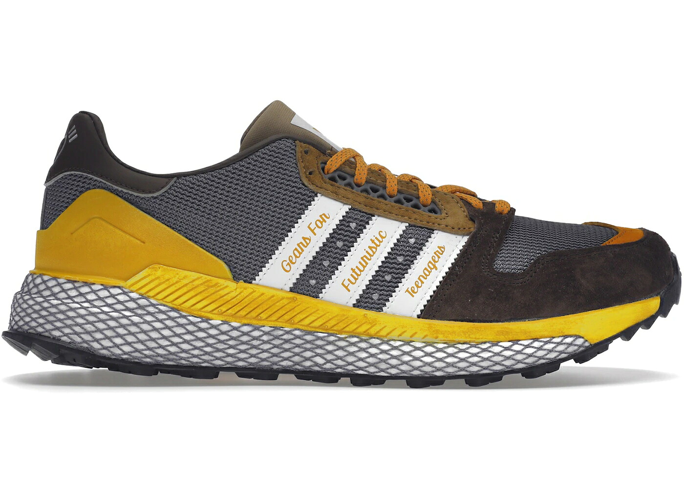 アディダス 赤銅色 赤銅色 白いこと 白いこと スニーカー メンズ ADIDAS QUESTAR HUMAN MADE BROWN / CARDBOARD FOOTWEAR WHITE DARK