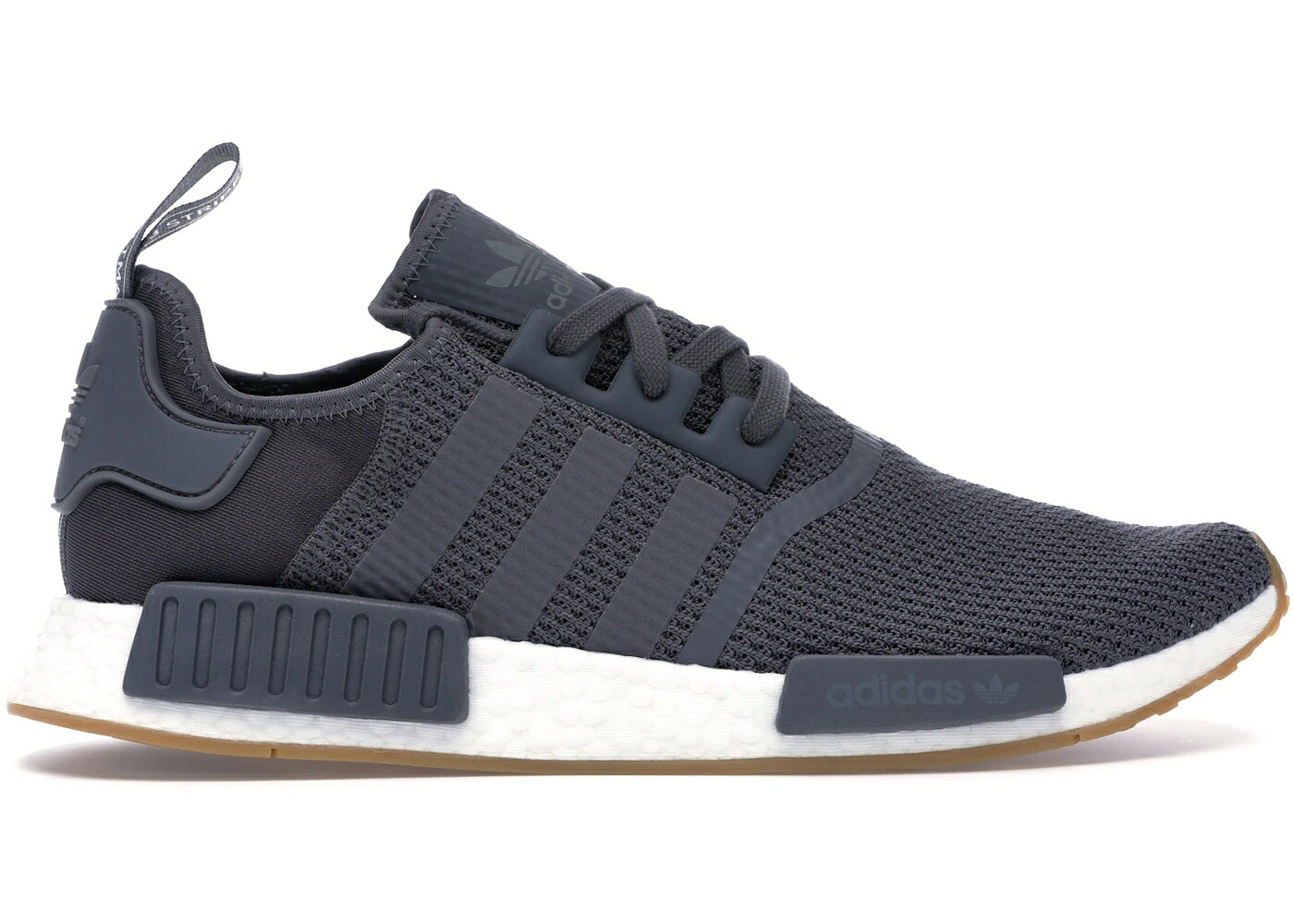 アディダス 灰色 グレー コア 黒色 ブラック スニーカー メンズ ADIDAS NMD R1 GREY GUM / GREY GREY CORE BLACK
