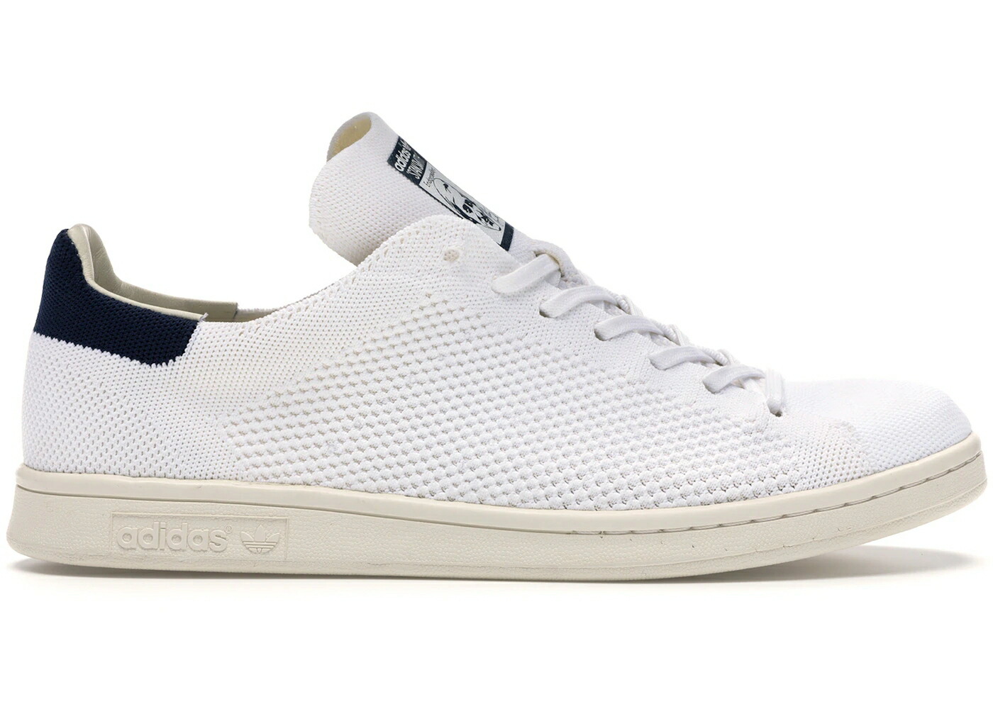 アディダス 白いこと 白いこと 青味 青み 姿勢為損ない スニーカー メンズ ADIDAS STAN SMITH PRIMEKNIT WHITE BLUE / WHITE BLUE
